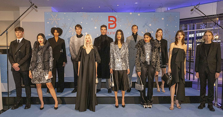 Models beim Breuninger Flagship Store Event "A Night of Joy" am 21.11.2023. (&copy;Photo: Breuninger)